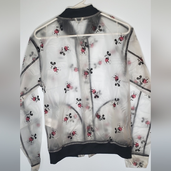 Disney Parks | Micky Mouse Rain Bomber jacket - Picture 4 of 5